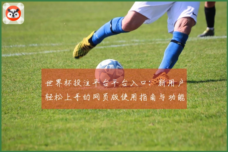 世界杯投注平台平台入口：新用户轻松上手的网页版使用指南与功能介绍